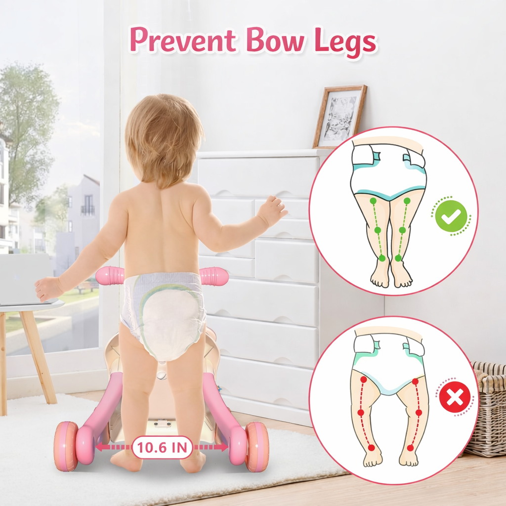 Baby Walker and Activity Center 3 in 1 for Girl