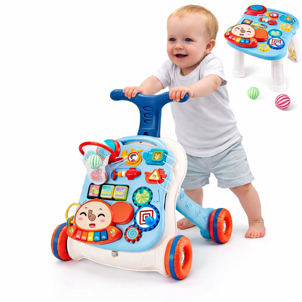Baby Walker and Activity Center 3 in 1 for Boy
