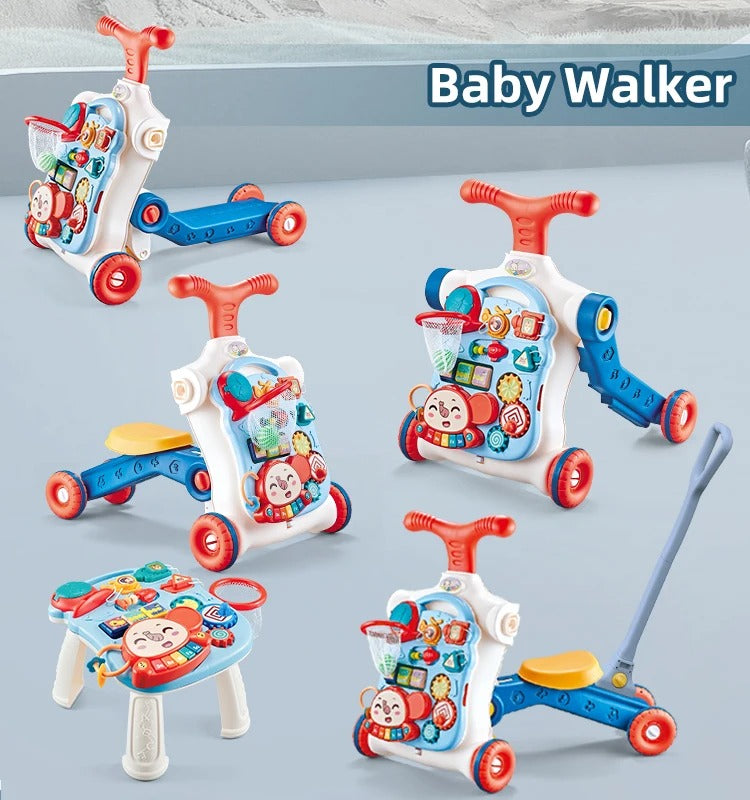 Baby Push Walker for Baby Boy 5 in 1