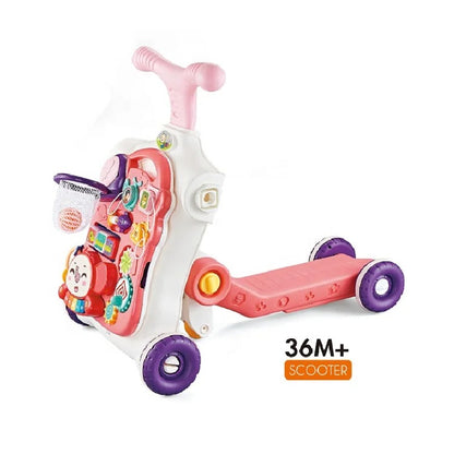 Baby Push Walker for Baby Girl 5 in 1