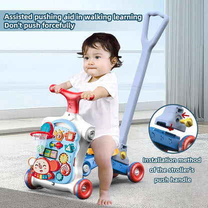 Baby Push Walker for Baby Boy 5 in 1