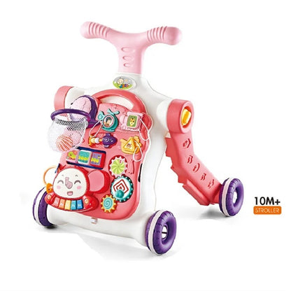 Baby Push Walker for Baby Girl 5 in 1
